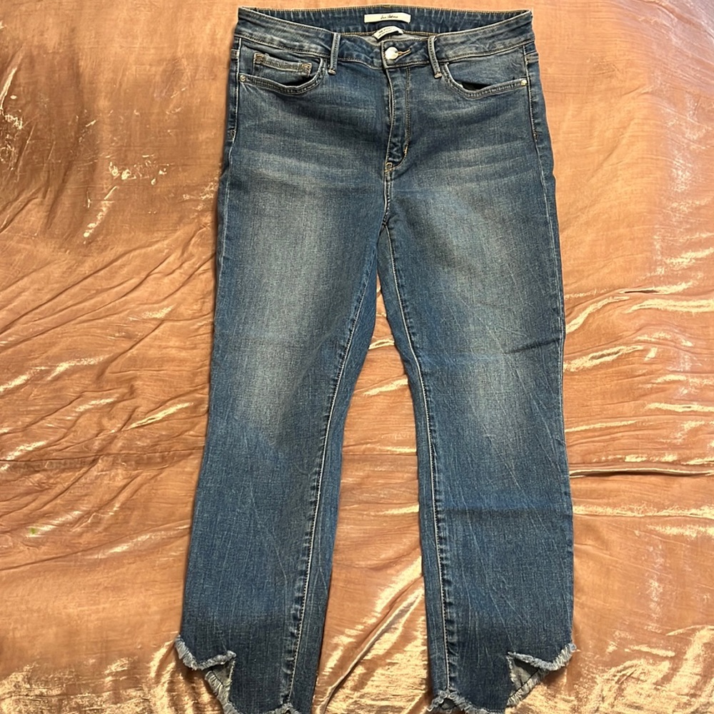 High rise jeans